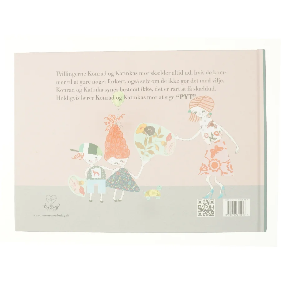 Konrad og Katinka - dengang Konrad og Katinkas mor lærte at sige pyt af Betina Hundebøll, Charlotte Thorhauge (Bog)