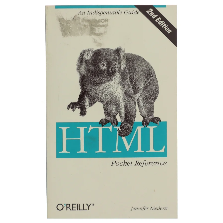 HTML Pocket Reference af Jennifer Niederst Robbins, Jennifer Niederst (Bog)