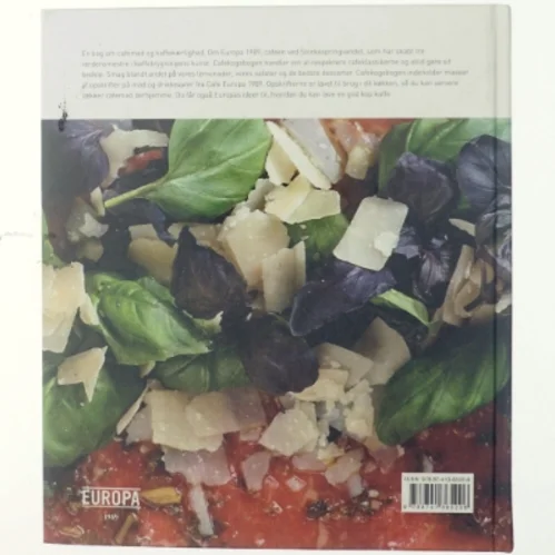 Cafekogebogen : Europa 1989 af Jens Nørgaard (f. 1963-09-21) (Bog)