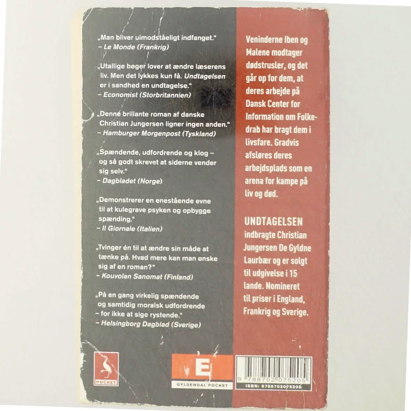 Undtagelsen : roman af Christian Jungersen (Bog)