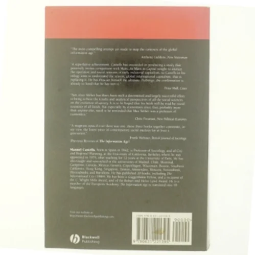 The information age : economy, society and culture af Manuel Castells (Bog)