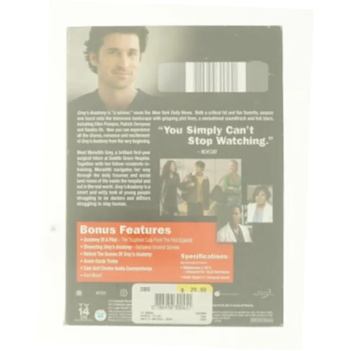 Grey's Anatomy - Season 1 fra DVD