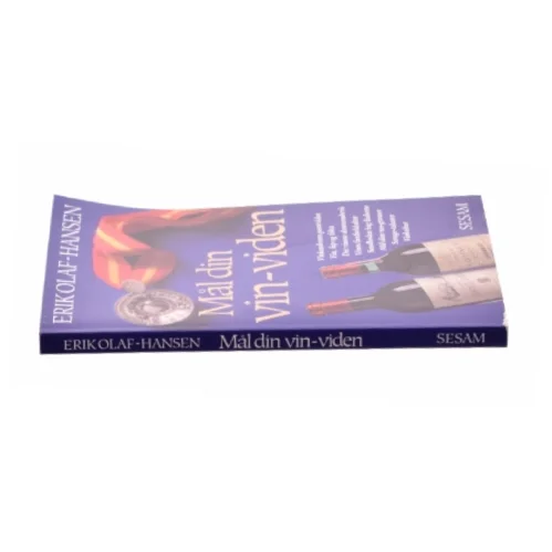 Mål din vin-viden af Erik Olaf-Hansen (bog)