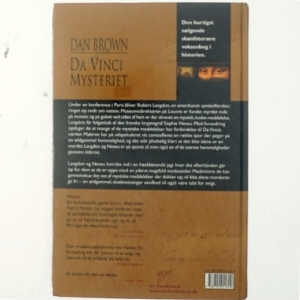 Da Vinci Mysteriet af Dan Brown (Bog)