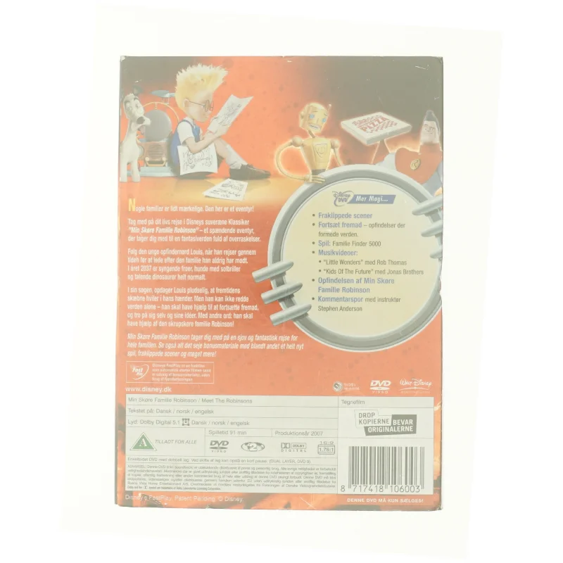 Min Skøre Familie Robinson  fra dvd
