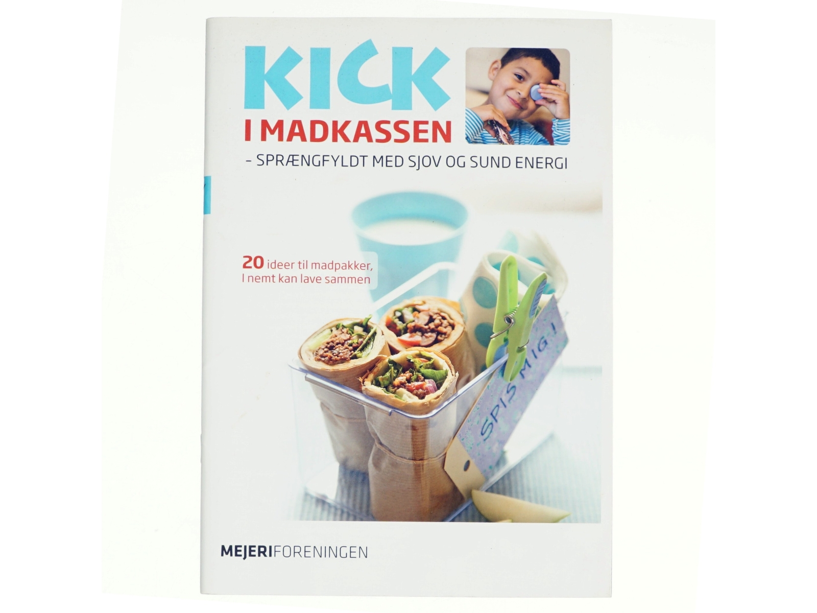 Kick i madkassen : sprængfyldt med sjov og sund energi : 20 ideer til madpakker I nemt kan lave sammen (Bog)