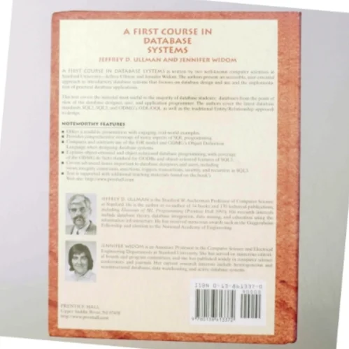 A first course in database systems (Bog)