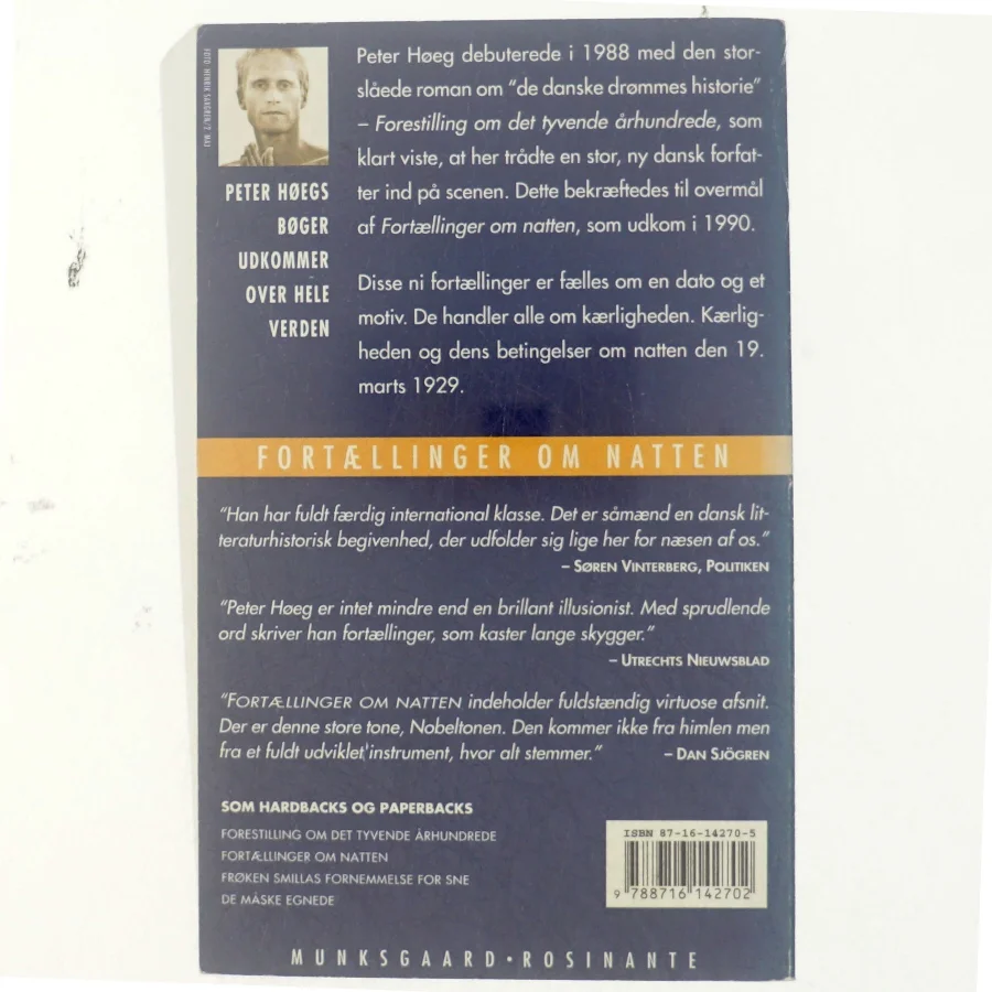 Fortællinger om natten af Peter Høeg (f. 1957-05-17) (Bog)