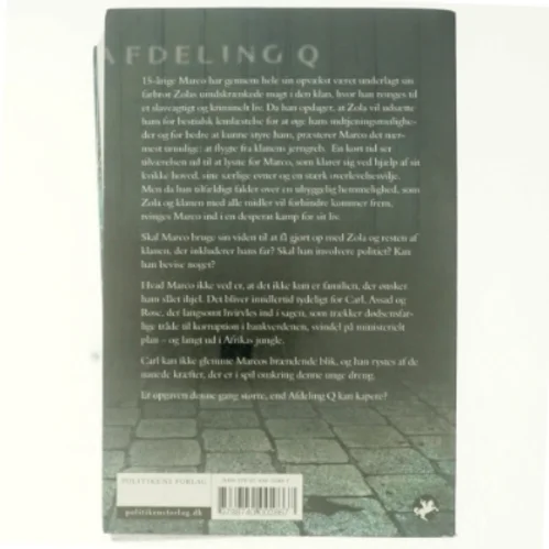 Marco effekten : krimithriller af Jussi Adler-Olsen (Bog)