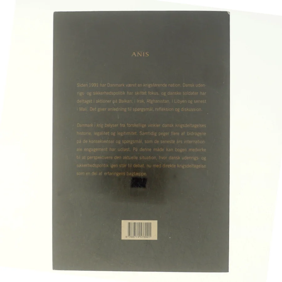 Danmark i krig af Ove K. Pedersen, Forum for Europæisk Kirkekundskab (Bog)