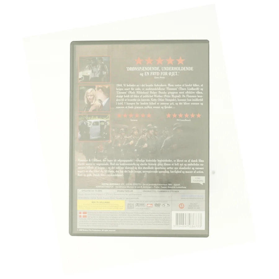 Flammen & Citronen fra DVD