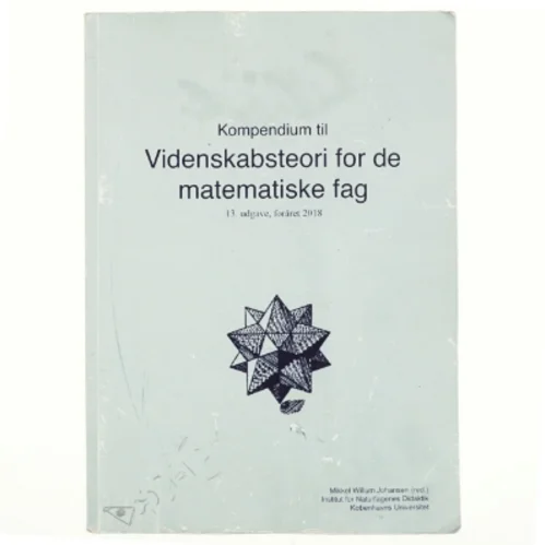 Kompendium til videnskabsteori for de matematiske fag