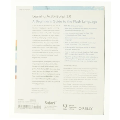 Learning ActionScript 3.0 - 1st Edition (eBook) af Rich Shupe (Bog)