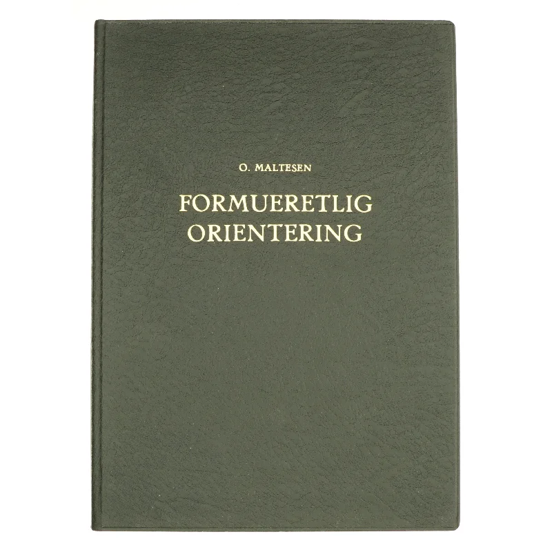 Formulering Orientering af O. Maltesen (bog)