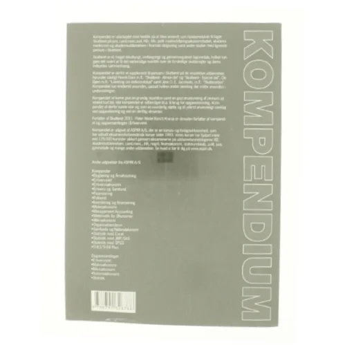 ASPIRI kompendium i skatteret (Bog)