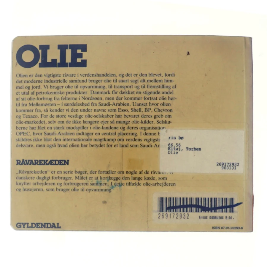 Olie af Torben Kitaj