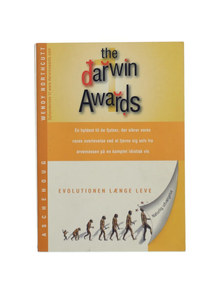 Forsiden af The Darwin awards. Bind 1 af Wendy Northcutt