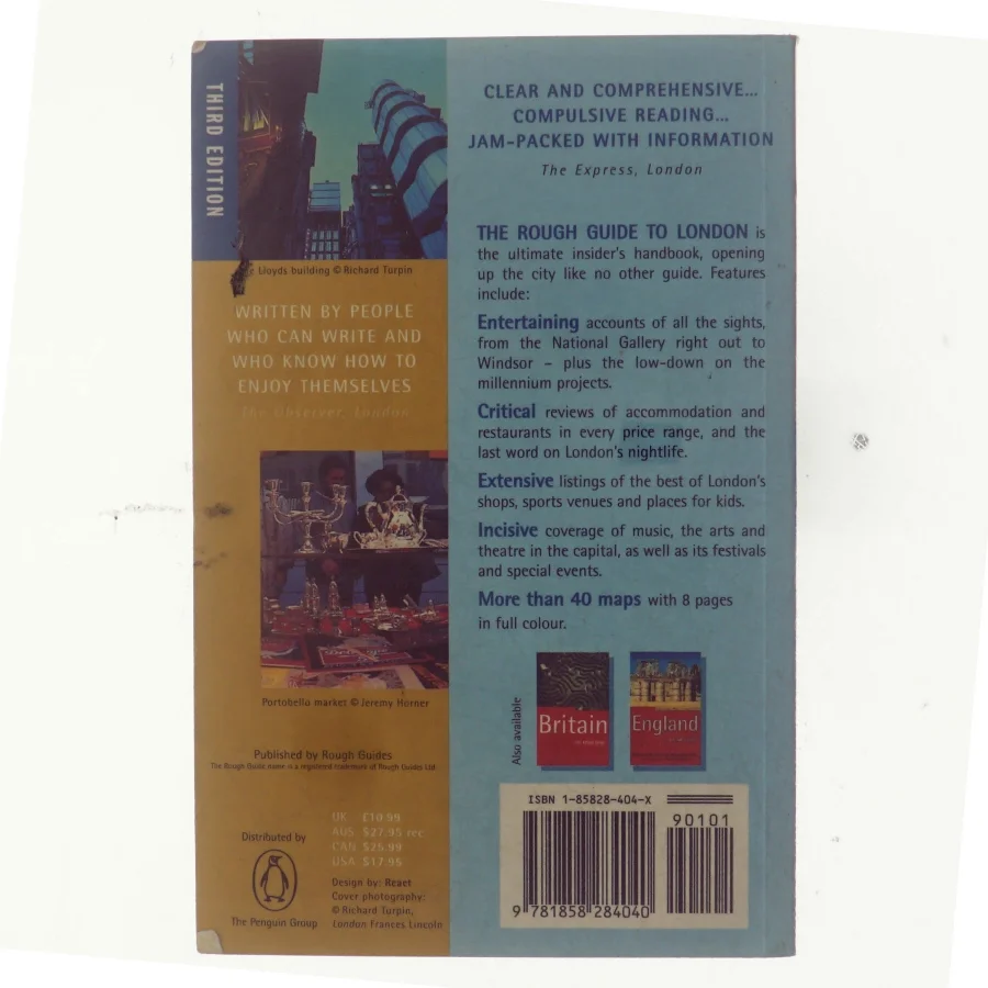 London : the rough guide af Rob Humphreys (Bog)