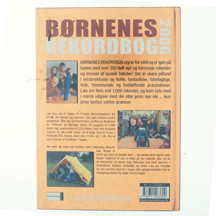 Børnenes Rekordbog 2006 af Mikael Brøgger (Bog)