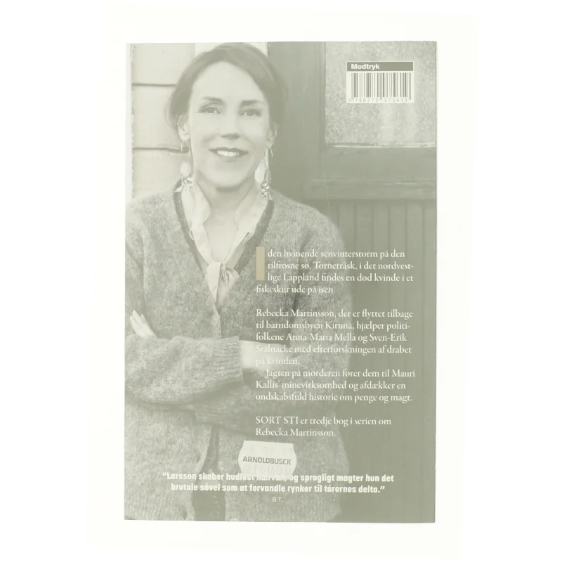 Sort sti af Åsa Larsson (Bog)