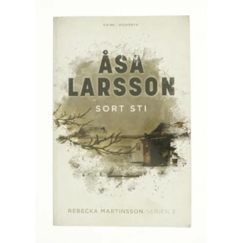 Sort sti af Åsa Larsson (Bog)