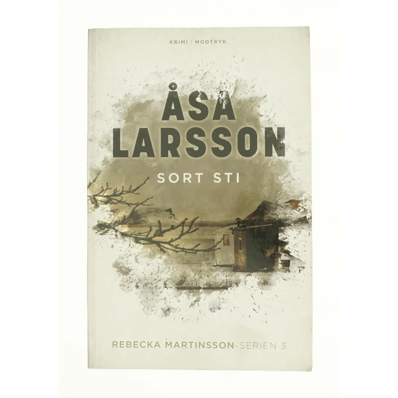 Sort sti af Åsa Larsson (Bog)