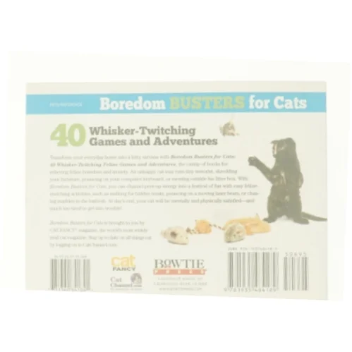 Boredom Busters for Cats : 40 Whisker-Twitching Games and Adventures fra DVD