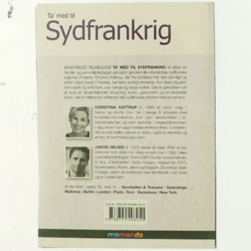 Ta' med til Sydfrankrig af Christina Kattrup (Bog)