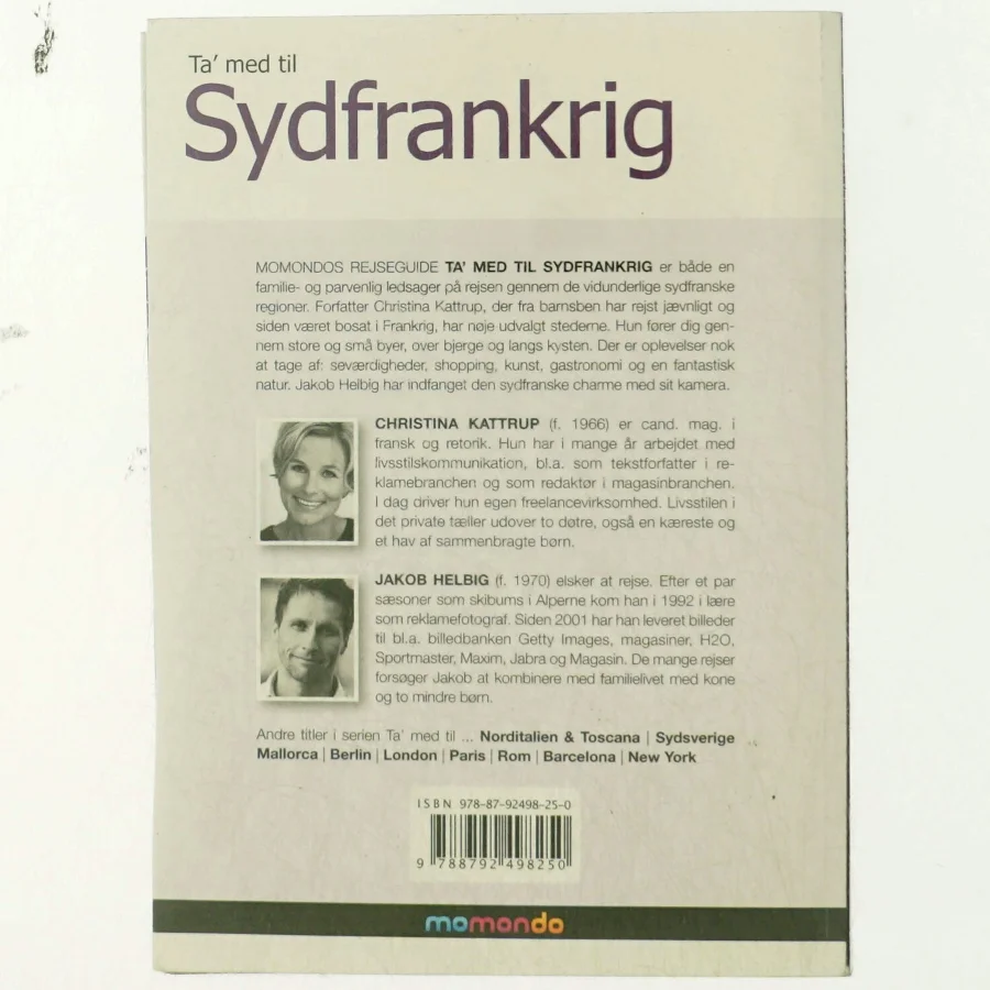 Ta' med til Sydfrankrig af Christina Kattrup (Bog)