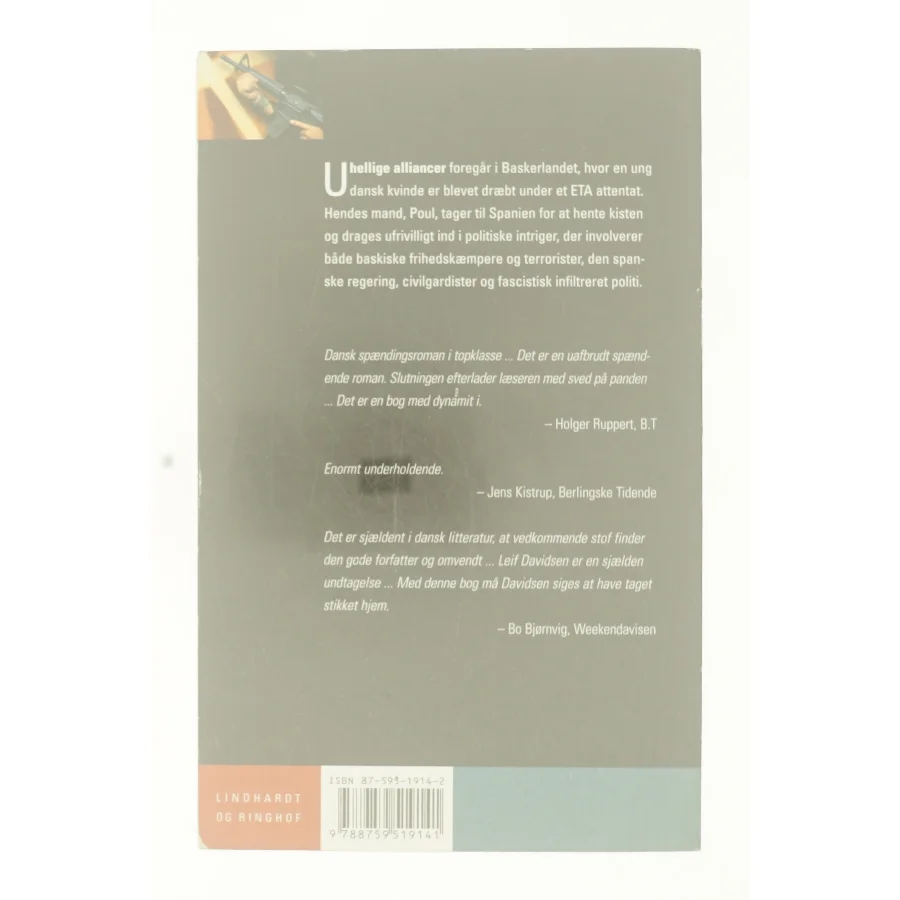 Uhellige alliancer af Leif Davidsen (Bog)