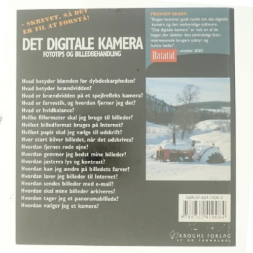 Det digitale kamera : fototips og billedbehandling af Henrik Schurmann (Bog)