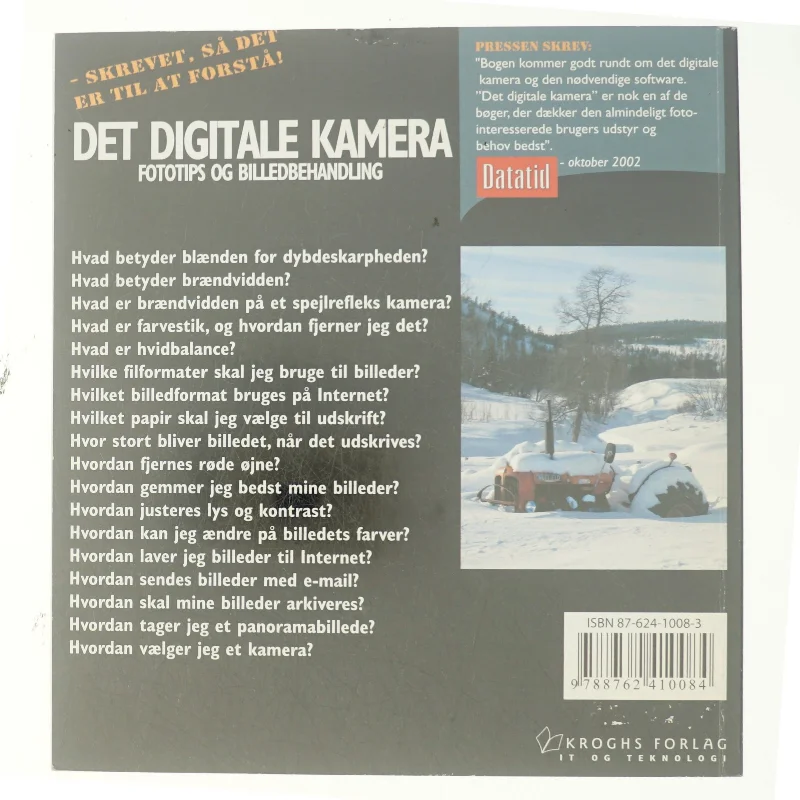 Det digitale kamera : fototips og billedbehandling af Henrik Schurmann (Bog)