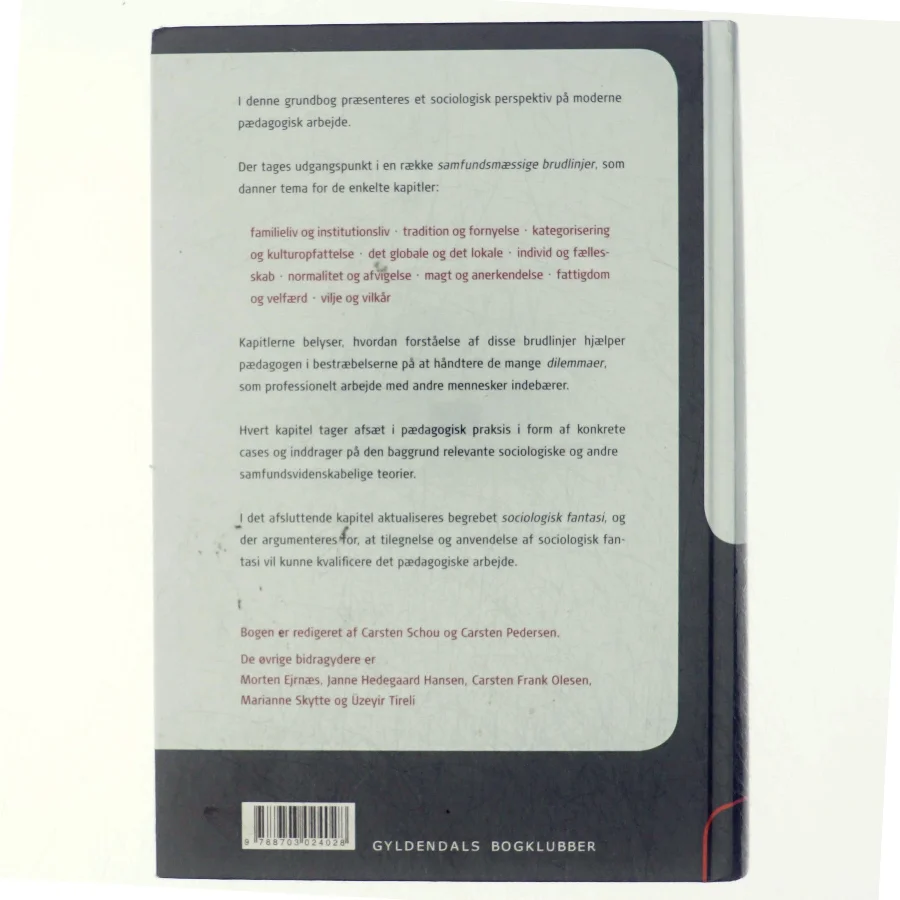 Samfundet i pædagogisk arbejde (Bog)