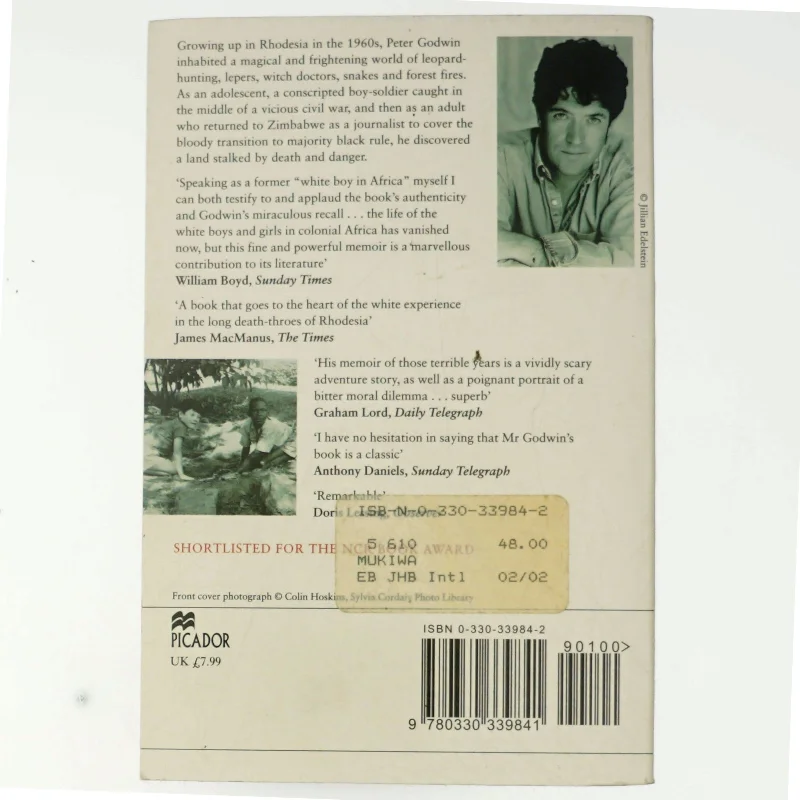 Mukiwa af Peter Godwin (Bog)