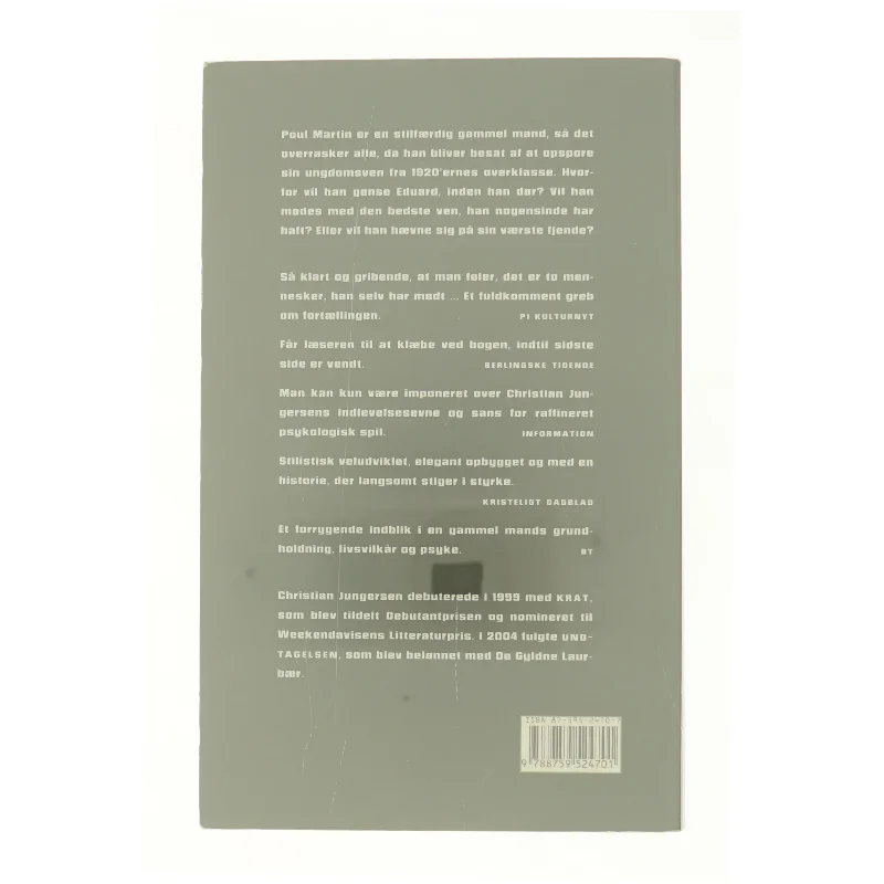 Krat af Christian Jungersen (Bog)