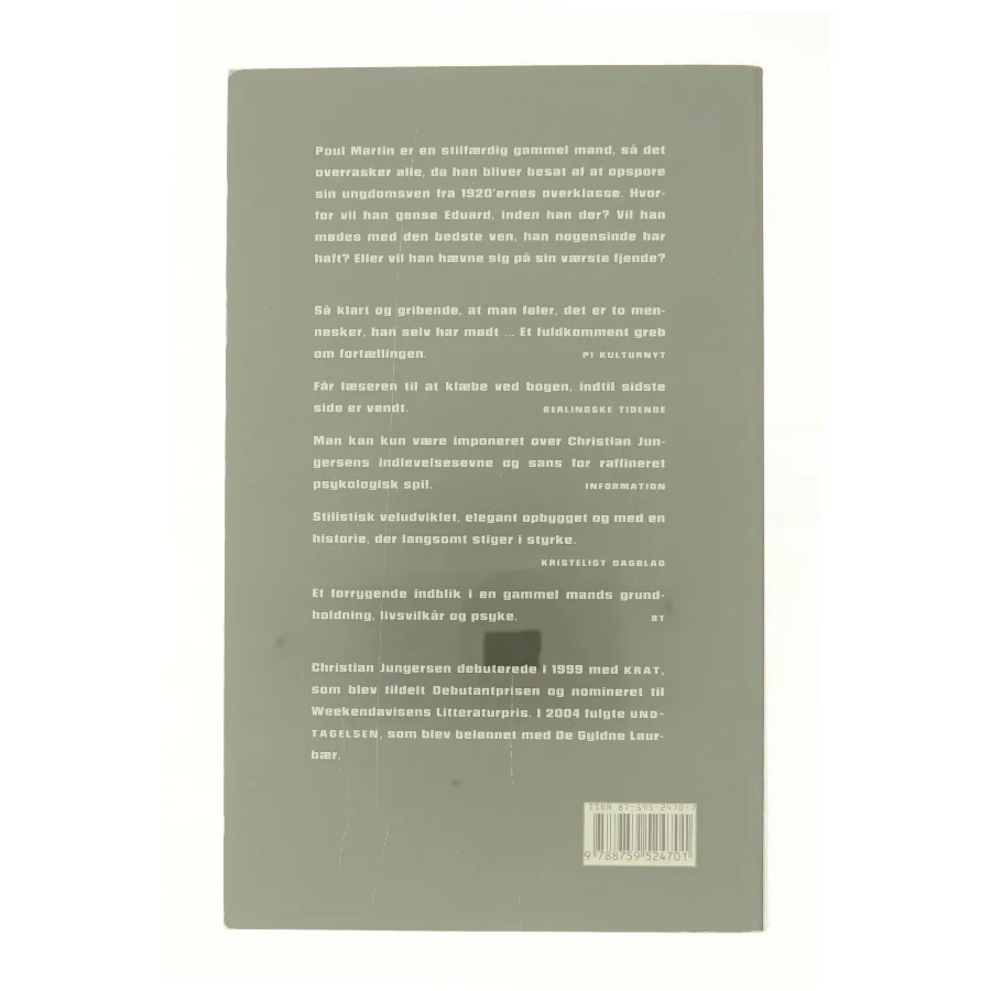 Krat af Christian Jungersen (Bog)