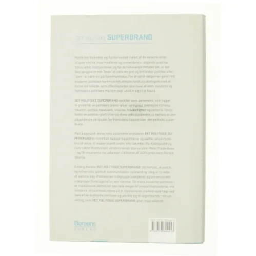 Det politiske superbrand af Mads Christian Esbensen, Bo Bredsgaard Lund (Bog)