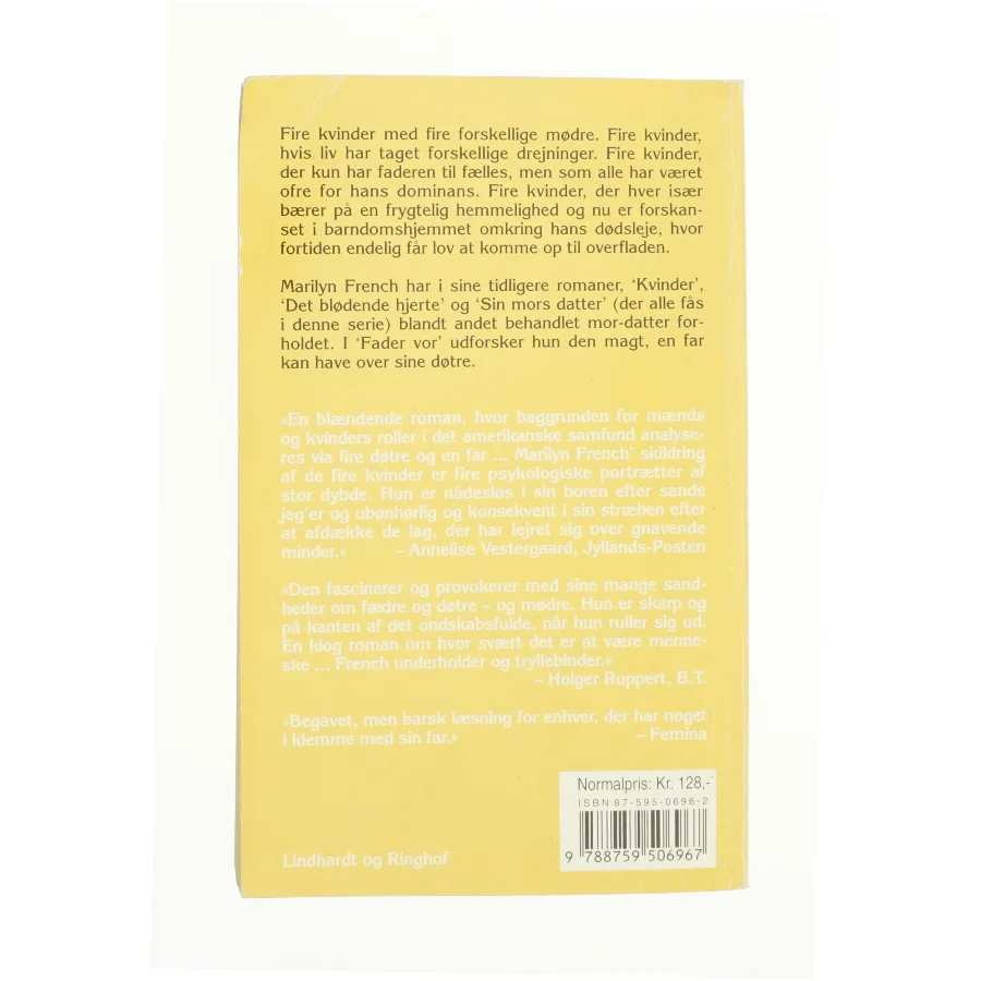 Fader vor af Marilyn French (Bog)