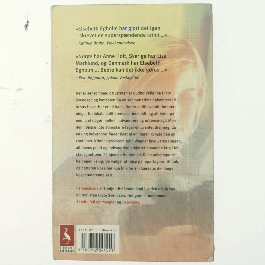 Personskade af Elsebeth Egholm (Bog)