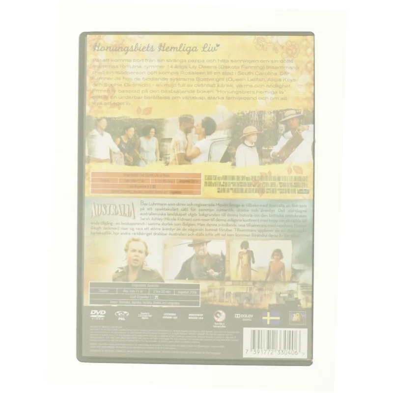 Honungbiets Hemliga liv og Australia fra DVD