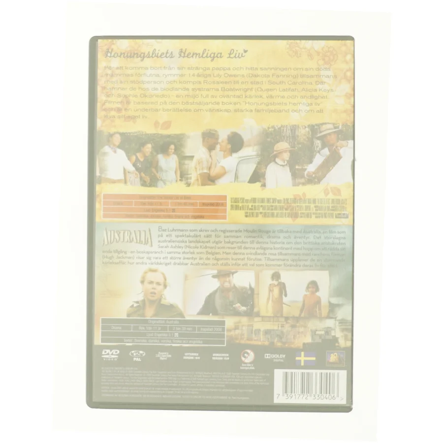 Honungbiets Hemliga liv og Australia fra DVD