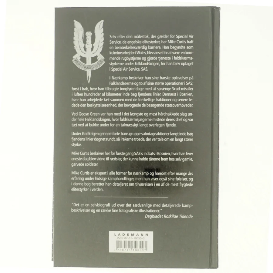 Nærkamp af Mike Curtis (Bog)