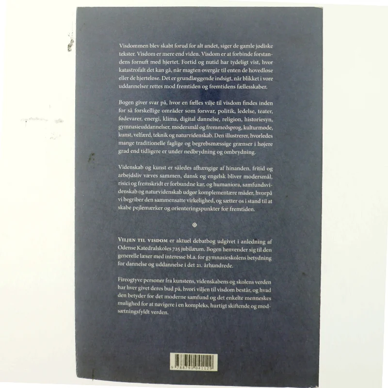 Viljen til visdom : en debatbog (Bog)