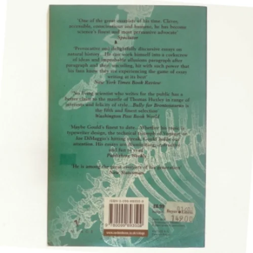 Bully for Brontosaurus af Stephen Jay Gould (Bog)