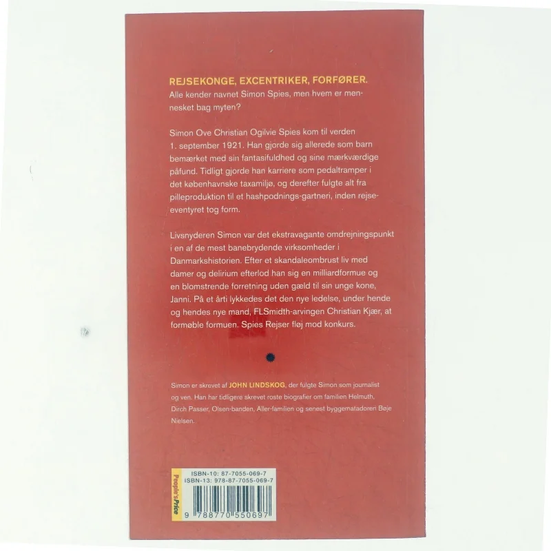 Simon af John Lindskog (Bog)