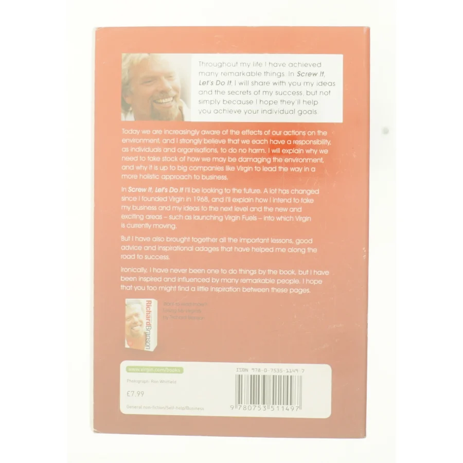 Screw It, Let's Do It : Lessons in Life and Business af Richard Branson (Bog)