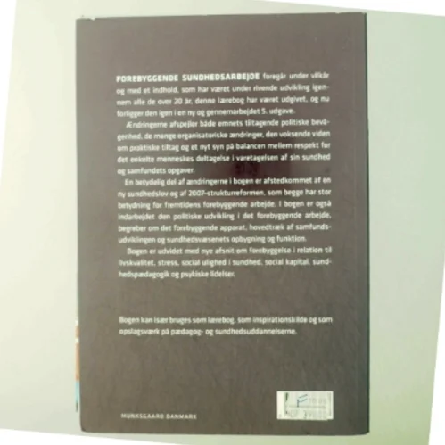 Forebyggende sundsarbejde af Finn Kamper-Jørgensen m.fl.(Bog)