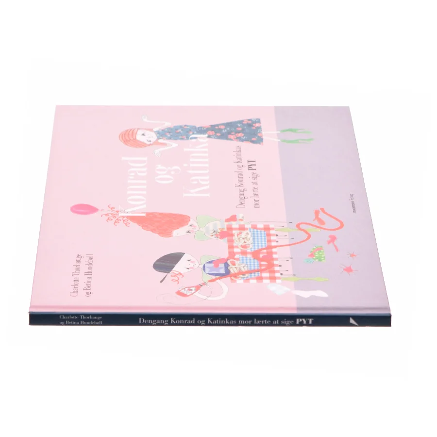 Konrad og Katinka - dengang Konrad og Katinkas mor lærte at sige pyt af Betina Hundebøll, Charlotte Thorhauge (Bog)