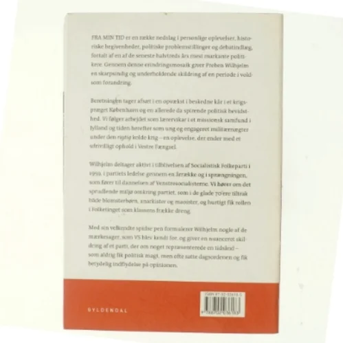 Fra min tid af Preben Wilhjelm (Bog)