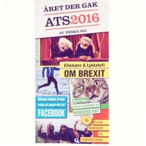 At tænke sig. Årgang 2016 (Bog)